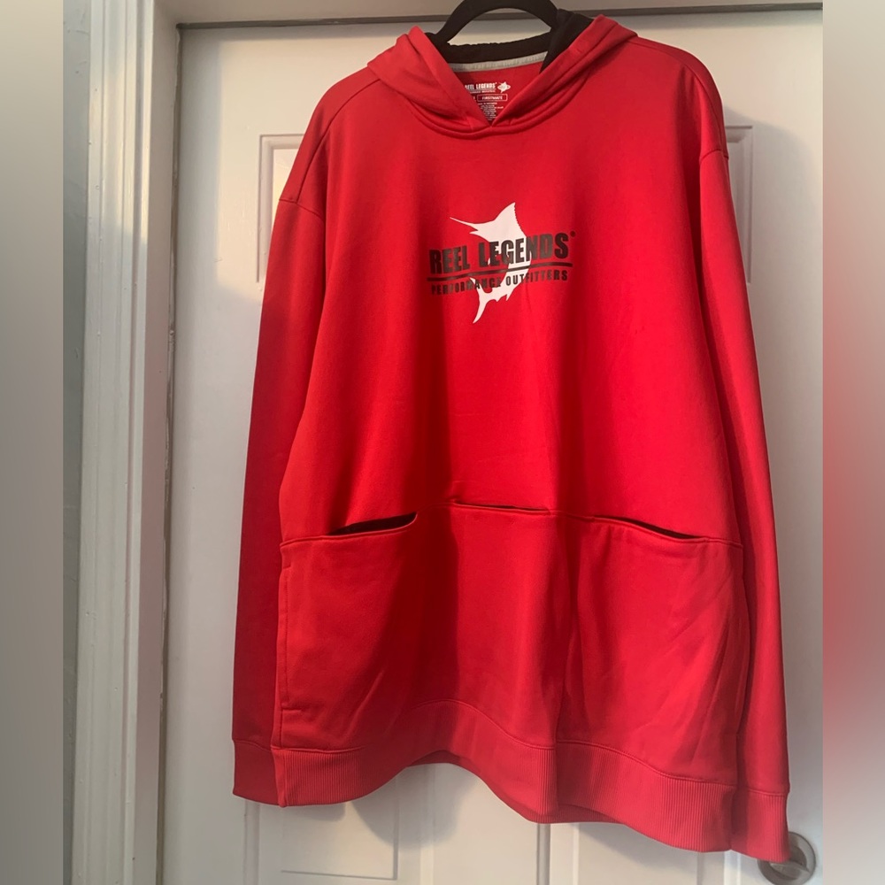 Reel Legends size XXL red hoodie